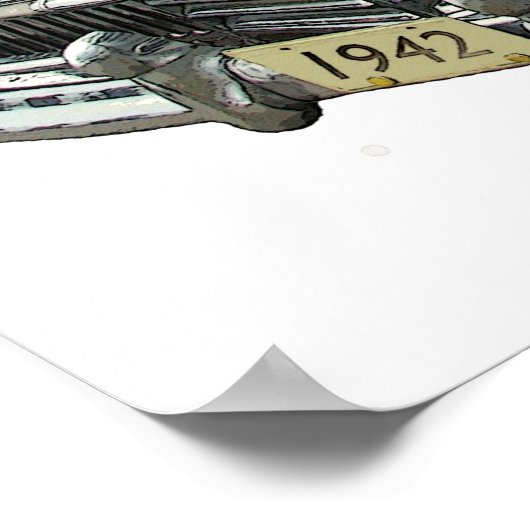 一九四二ポンティアック ポスター (角)