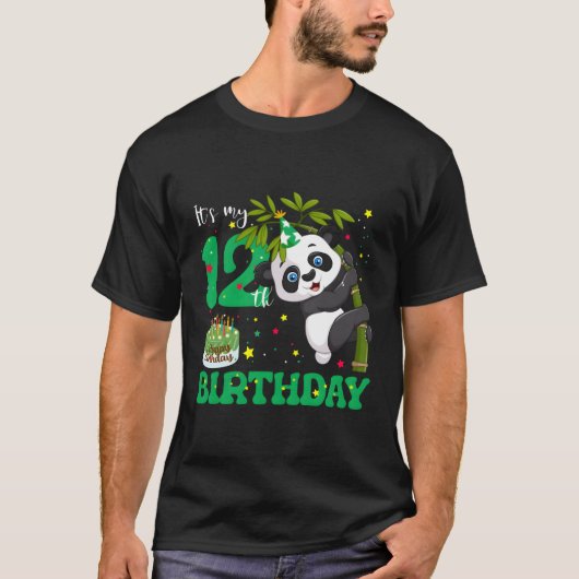 一二パンダズーキーパー Tシャツ (正面)