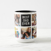 一二三セサミストリート |パパ写真コラージュ マグカップ (中央)