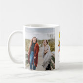 一二三セサミストリート |母の写真コラージュ コーヒーマグカップ (左)