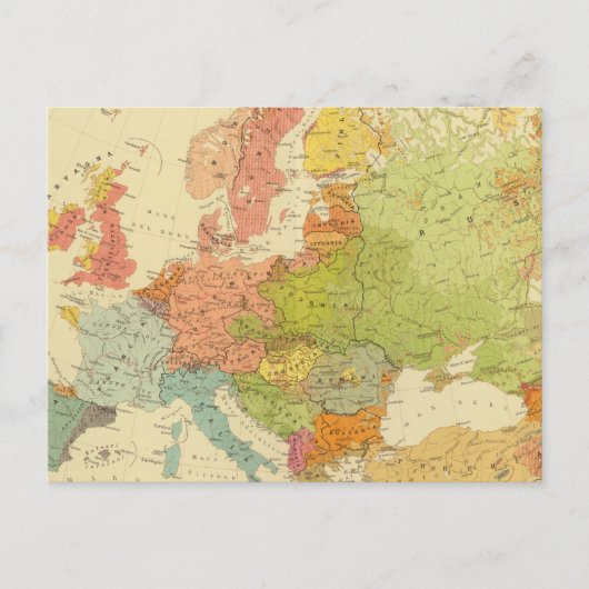 一五一六ヨーロッパ民族誌学 ポストカード (正面)