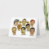 一人おもしろい笑い カード (正面)