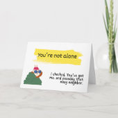 一人じゃないよ（多分監視されてる） カード (正面)