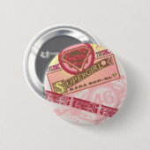 一人だけがスーパーガール 缶バッジ (正面&裏面)