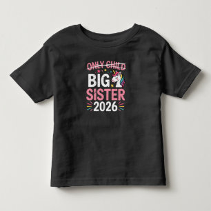 一人っ子 兄妹 2026年 妊娠 トドラーTシャツ