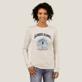 一人でいるのがいつもの状態 誠実にそれで良いと思っている Tシャツ (正面全体)