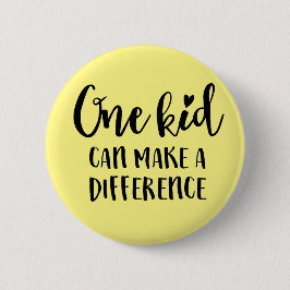 一人で世界を変えられる 缶バッジ