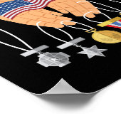 一人で戦う退役軍人はいない ポスター (角)