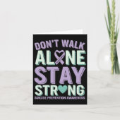 一人で歩いてはいけない強い自殺防止法 カード (正面)