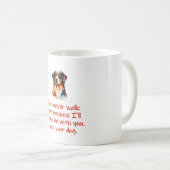 一人で歩くことはない コーヒーマグカップ (正面右)