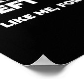 一人で良い事が離れある。私と同じように ポスター (角)