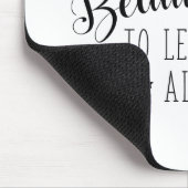 一人で過ごす美しい離れ日だ マウスパッド (コーナー)