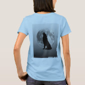 一人で過ごそう Tシャツ (裏面)