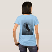 一人で過ごそう Tシャツ (裏面フル)