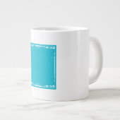 一人で離れお願い ジャンボコーヒーマグカップ (正面右)