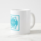 一人で離れお願い ジャンボコーヒーマグカップ (正面右)