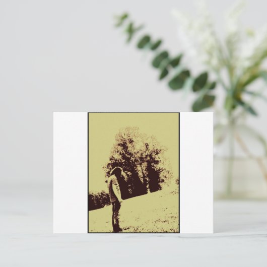 一人で ポストカード (スタンド正面)