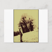 一人で ポストカード (正面)