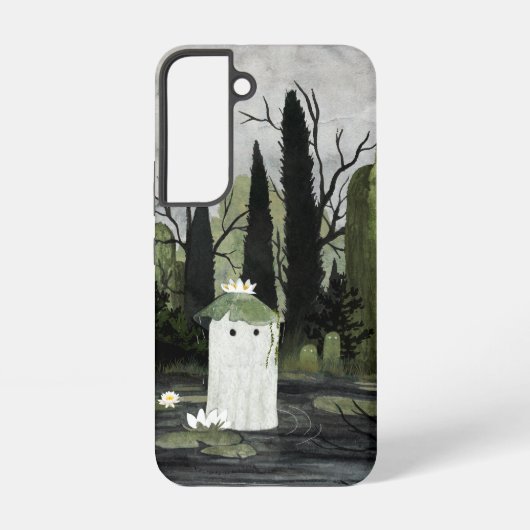 一人で SAMSUNG GALAXYケース (裏面)