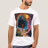 一人で Tシャツ (正面)