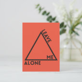 一人にして ポストカード (スタンド正面)