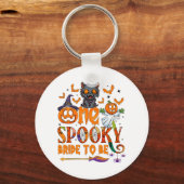 一人の不気味花嫁が面白いハロウィーン花嫁になる キーホルダー (正面)
