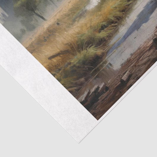 一人の中世の騎士と彼の馬 – 薄葉紙 (詳細)