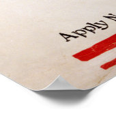 一人の兵士を肩運に乗せながら歩く船員 ポスター (角)