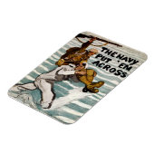 一人の兵士を肩運に乗せながら歩く船員 マグネット (左側)