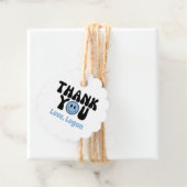 一人の幸福な男の子に感謝する好意 フェイバータグ (インサイチュ)