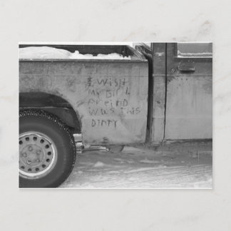 一人の汚いガールフレンド ポストカード