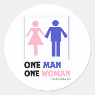 一人の男と一人の女 ラウンドシール
