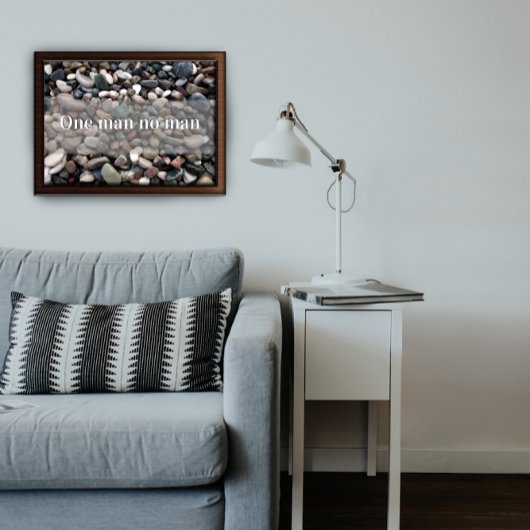 一人の男のポスタやる気を起こさせるー ポスター