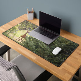 一人の鹿 デスクマット
