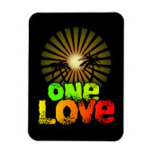 一人はジャマイカを愛する マグネット (縦)