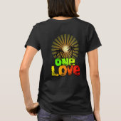 一人はジャマイカを愛する Tシャツ (裏面)