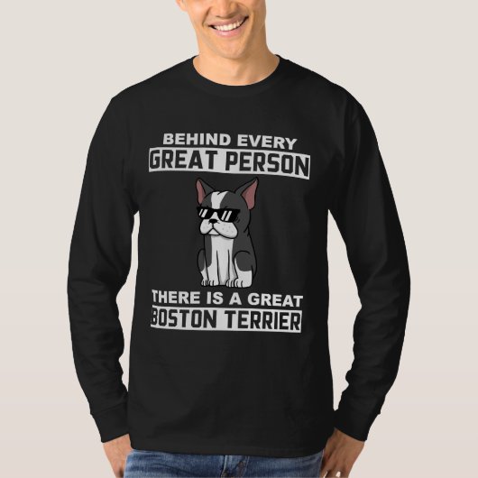 一人ひとりの素晴らし背後にボストンがあ素晴らしる Tシャツ (正面)