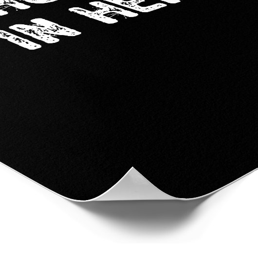 一人一人の孫娘の後ろに ポスター (角)