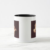 一人乗り二輪馬車の型、2000-1595年紀元前に マグカップ (中央)