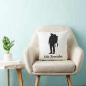 一人旅を愛する人のためのデザイン クッション (椅子)