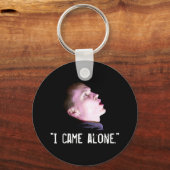 「一人来で」 キーホルダー (正面)