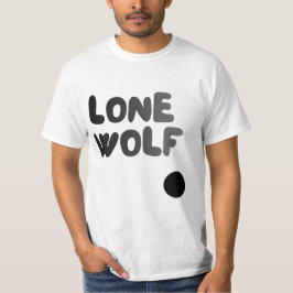 一人狼クラブアーバンストリートウェアTシャツ Tシャツ
