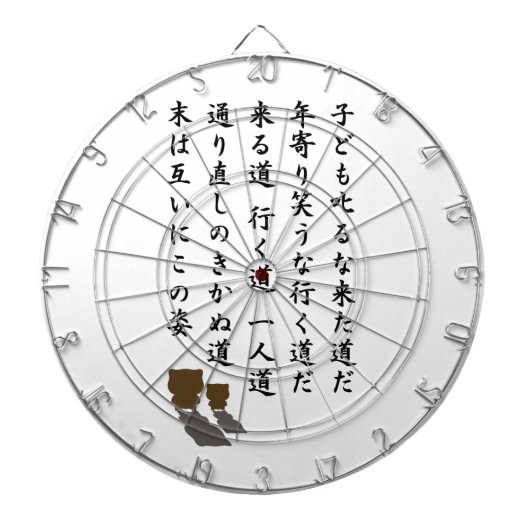 一人道 ダーツボード (正面)