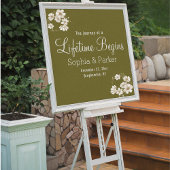 一代の道が開け結婚る アクリルサイン