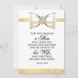 一体となるための聖書の一節 招待状