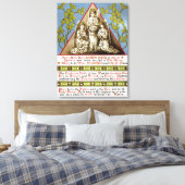 一体三位一体 キャンバスプリント (インサイチュ (寝室))