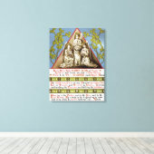 一体三位一体 キャンバスプリント (インサイチュ (ウッドフロア))