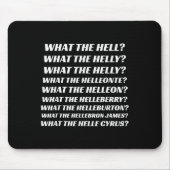 一体何が地獄が地獄が何か マウスパッド (正面)