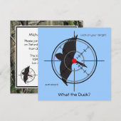 一体何？誕生日パーティーの招待状 招待状 (正面/裏面)