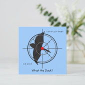 一体何？誕生日パーティーの招待状 招待状 (スタンド正面)